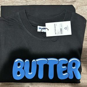 Butter Goods Black Tee Large